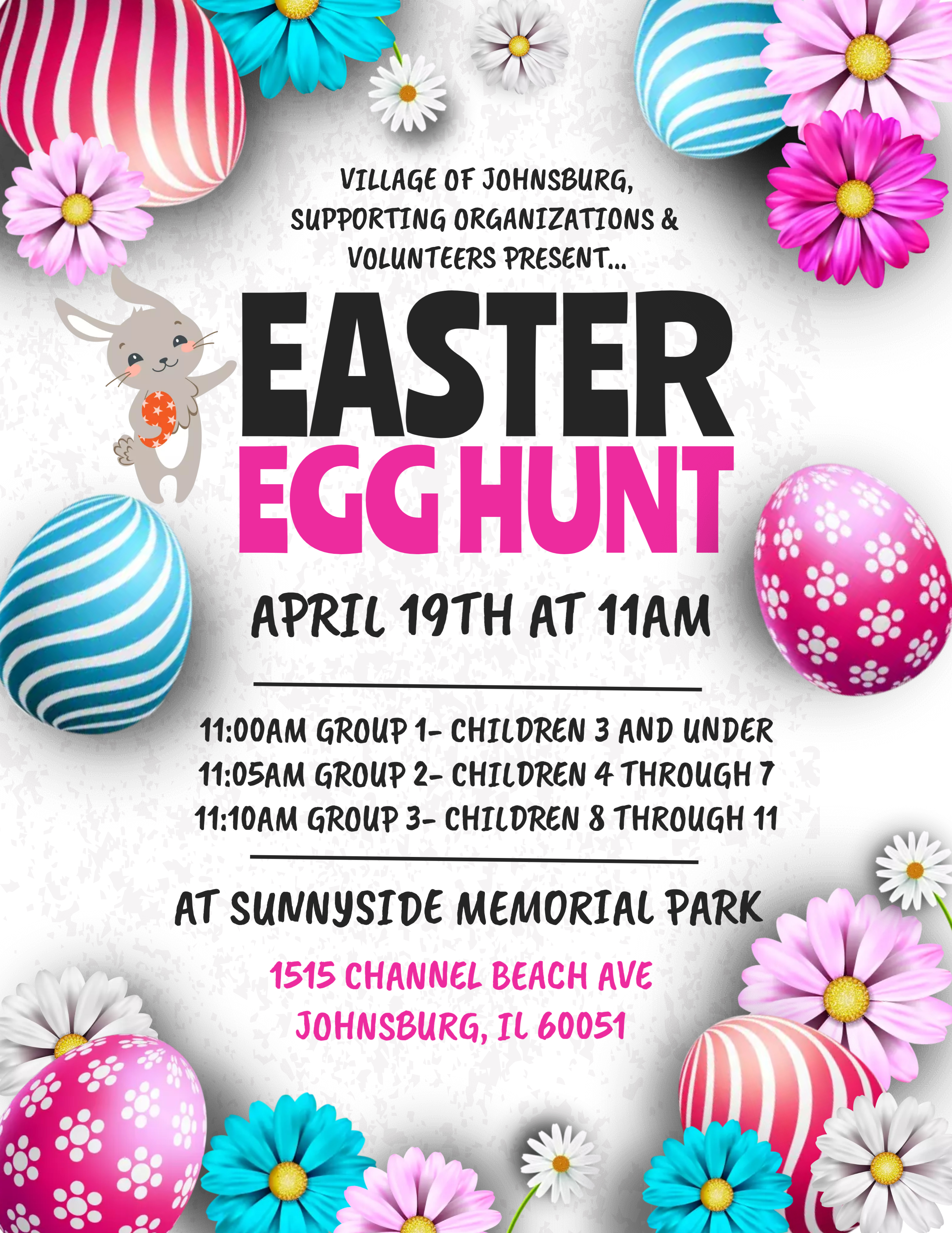 Easter Egg Hunt 2025 - Saturday, April 19th